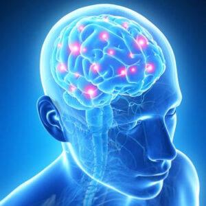 Physiotherapist supporting patient with neurological rehabilitation and balance training at home